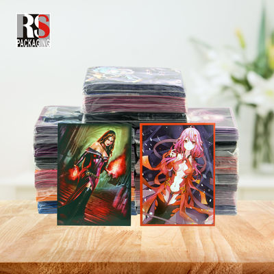 पैकेजिंग के लिए पीपी ओपीपी एमटीजी कार्ड प्रोटेक्टर आस्तीन Yugioh ट्रेडिंग गेम कार्ड