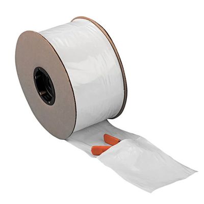 ऑटो बैग सिस्टम के लिए रोल पर कस्टम पूर्व-खुले पीई पॉली बैग