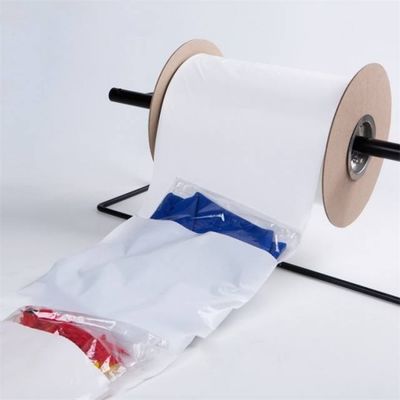 पैकेजिंग के लिए रोल पर कस्टम क्लियर एलडीपीई ऑटो फिल पॉली बैग