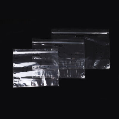 कस्टम डिज़ाइन खाद्य ग्रेड प्लास्टिक एंटी-फॉग पाउच पारदर्शी ताज़ा सब्जी फल भंडारण पैकेजिंग बैग ज़िपर हैंडल के साथ