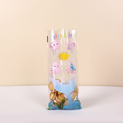 कस्टम अद्वितीय डिजाइन उपचार क्रिसमस हेलोवीन पार्टी सजावट और भंडारण के लिए सेलो प्लास्टिक बैग