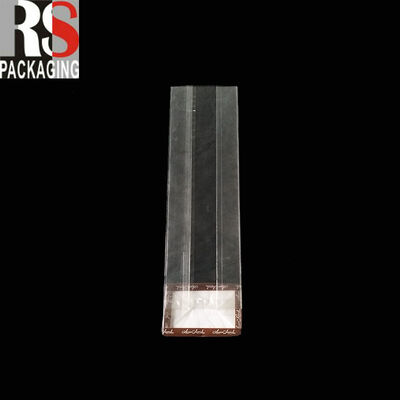 क्रिसमस सेलोफैन कैंडी बैग Xmas Cello Treat गुडी बैग्स के साथ टाई क्रिसमस छुट्टी पार्टी के लिए पक्ष