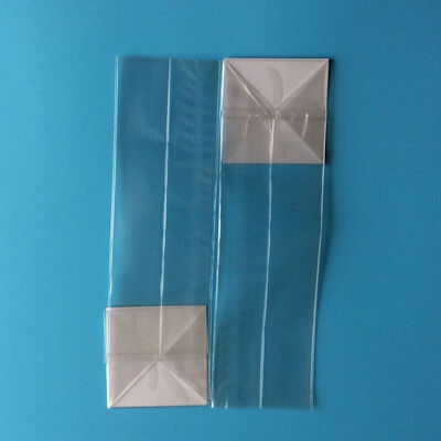 क्रिसमस सेलोफैन कैंडी बैग Xmas Cello Treat गुडी बैग्स के साथ टाई क्रिसमस छुट्टी पार्टी के लिए पक्ष