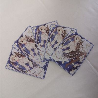 निजी कस्टम मुद्रित एनीमे कार्ड सुरक्षात्मक आस्तीन कार्ड खेल सामान कस्टम कला कार्ड आस्तीन