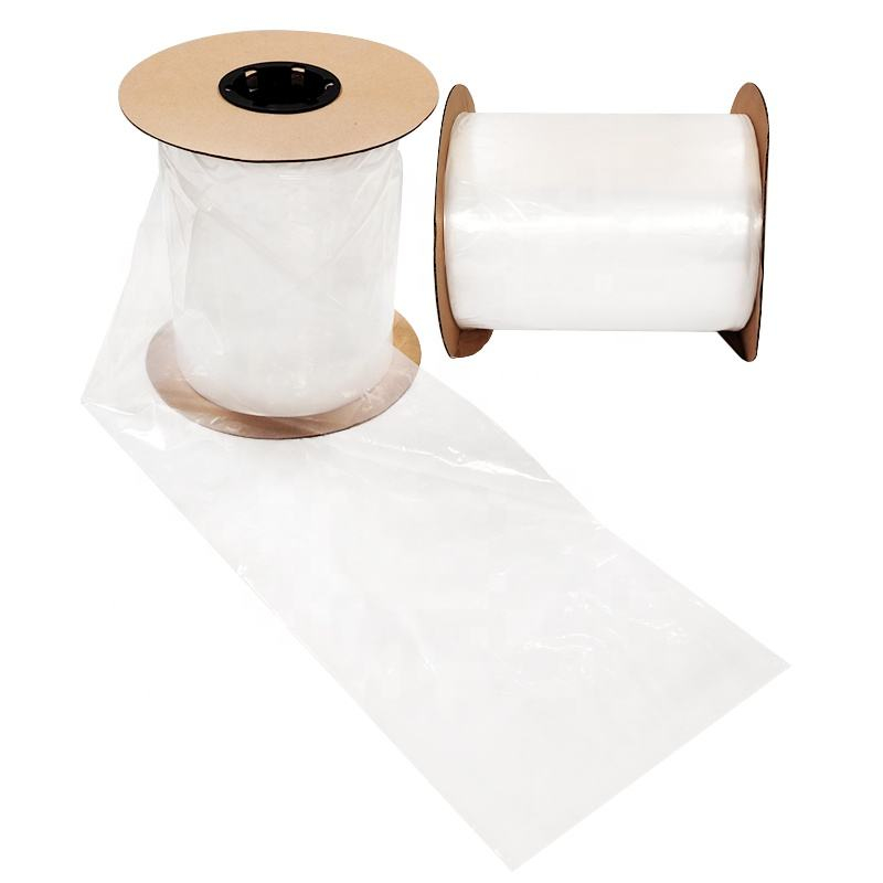 पैकेजिंग मशीनों के लिए पीई ऑटो बैग स्पष्ट पूर्व-खुले रोल